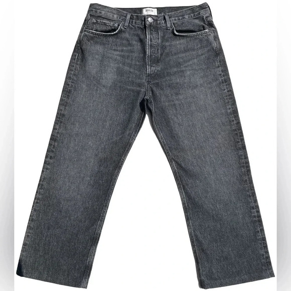 Agolde Women’s Black  Ashcroft Jean Size 30 - Picture 6 of 9